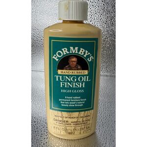Formby's Tung Oil‎ Finish High Gloss 8 fl oz Almost full